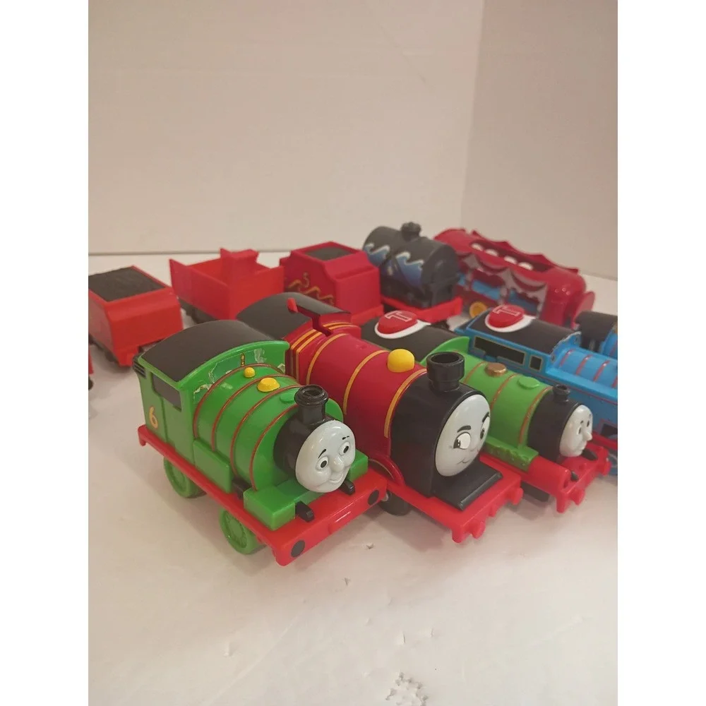 Thomas & Friends TrackMaster Motorized Train Lot Thomas Percy James 10pc Set